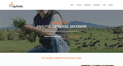 Desktop Screenshot of agrifeeds.co.nz